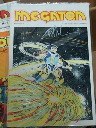Megaton 1 - 8/8 most signed rare and hard to find 1st Savage Dragon Youngblood 10