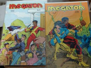 Megaton 1 - 8/8 most signed rare and hard to find 1st Savage Dragon Youngblood 12