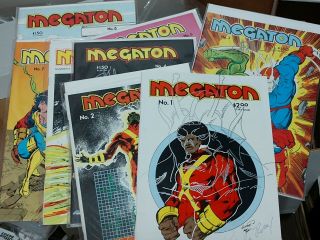Megaton 1 - 8/8 Most Signed Rare And Hard To Find 1st Savage Dragon Youngblood