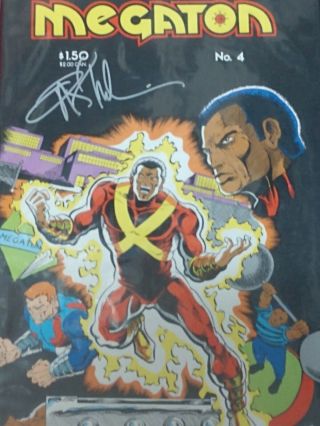 Megaton 1 - 8/8 most signed rare and hard to find 1st Savage Dragon Youngblood 8