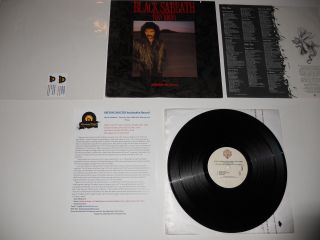 Black Sabbath Seventh Star 1986 1st Warner Usa Archive Master Ultrasonic