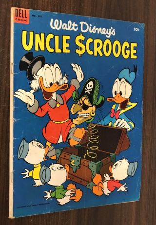 Uncle Scrooge 3 (four Color 495) - - September 1953 - - Vg - Or Better