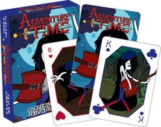 Adventure Time Tv Series Marceline 52 Art Illustrated Playing Cards,