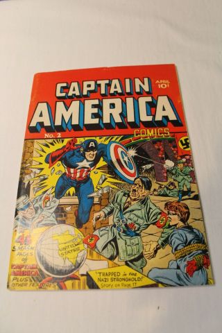 Flashback Comic Reprint - Captain America 1941,  Published In 1973