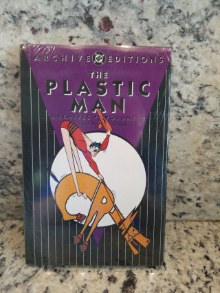 Dc Archive Editions: Plastic Man,  Volume 2,  1st Ed,  Still In Shrinkwrap