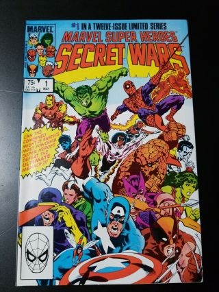 Marvel Heroes Secret Wars 1 - (may 1984,  Marvel) - Nm,