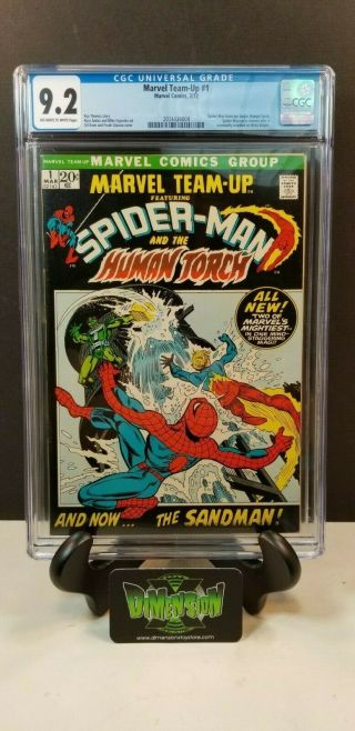 Marvel Team - Up 1 Cgc 9.  2 1972 Nm - Spider - Man Human Torch Misty Knight Sandman