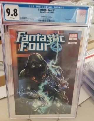 Fantastic Four 1 (scorpion Comics Edition) Fantastic Four 646 Cgc 9.  8 Nm/mt