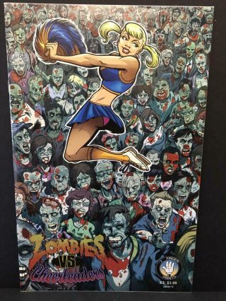 Zombies Vs Cheerleaders 2 Cover C - Signed By Publisher/artist Rich Koslowski