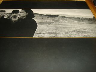 U2 The Joshua Tree (1st Uk Press With Poster) Lp Ex/ex,  U26,  Vinyl,  Album,  1987