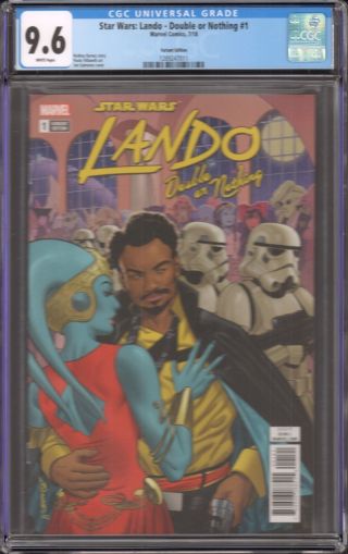 Star Wars: Lando - Double Or Nothing 1 (marvel) Cgc 9.  6 1st Print Variant