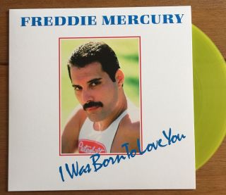 Freddie Mercury - I Was Born To Love You 7 " Yellow Vinyl Queen