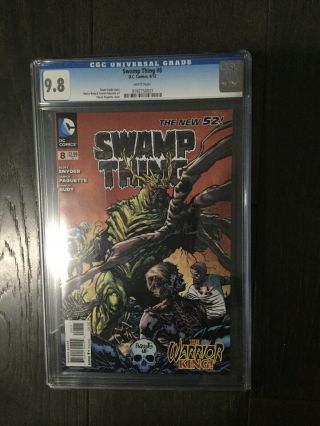 Swamp Thing 8 / The 52 / Cgc Universal 9.  8 / June 2012