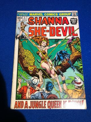 Shanna The She - Devil 1 First Appearance Of Shanna The She - Devil