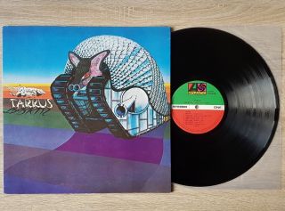 Emerson Lake & Palmer Elp: Tarkus Vintage Japan Vinyl Lp P - 8133 Vg,  /ex,