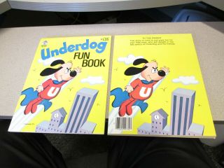 Underdog 1970s? Coloring Book Comic Character 128 Pages Merrigold Press