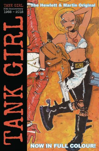 Tank Girl 4 Colour Classics Issue 1 From Titan Comics Cover B By Jamie Hewlett