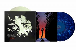 Michael Jackson Scream Collectable Vinyl 2lp Glow In The Dark Epic Records