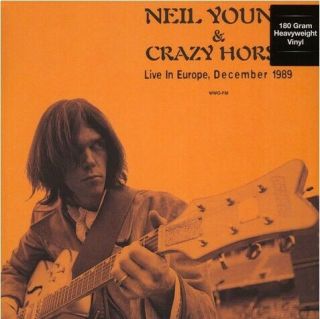 Neil Young & Crazy Horse - Live In Europe December 1989 Vinyl Lp 180g