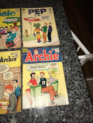 Rare Set Of Mixed Archie Comics Mostly Silver Age And In Mid Grade Few Lower 5
