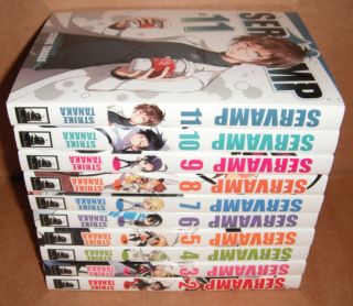 Servamp Vol.  2,  3,  4,  5,  6,  7,  8,  9,  10,  11 Manga Graphic Novels Set English