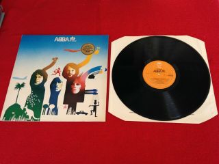 Abba The Album Stunning Very Near Possibly Unplayed 1977 Lp Vinyl