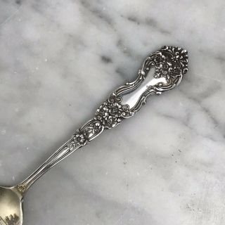 Vintage Antique Alamogordo High School Mexico Sterling Silver Souvenir Spoon 2