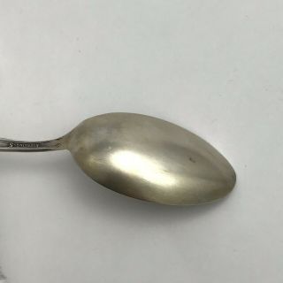 Vintage Antique Alamogordo High School Mexico Sterling Silver Souvenir Spoon 8