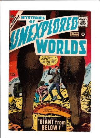 Mysteries Of Unexplored Worlds 15 [1959 Vg,  ] " Giant From Below "