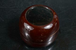 S9630: Japanese Wooden TEA CEREMONY BOX Chabako Bowl Spoon Tea caddy 7