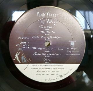 Pink Floyd - The Wall Columbia 2×LP VG,  ROCK STEREO GATEFOLD 2