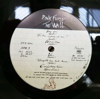 Pink Floyd - The Wall Columbia 2×LP VG,  ROCK STEREO GATEFOLD 4