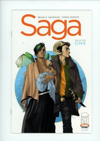 Saga 1 - (image Comics - 2012) 1st Print - Read Once & Bagged