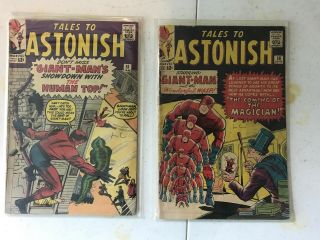 Tales To Astonish 51 And 56 Stan Lee Jack Kirby Marvel Comics Wasp