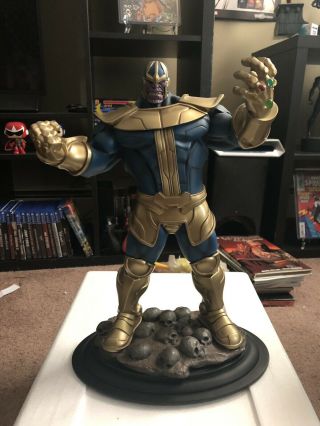 Kotobukiya Fine Art Thanos Infinity Gauntlet Full Size Statue 1741/2100