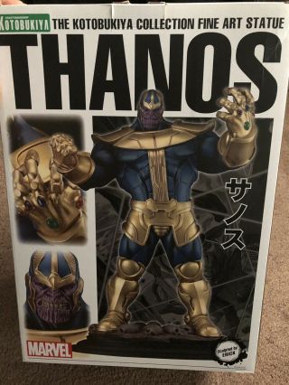 Kotobukiya Fine Art Thanos Infinity Gauntlet Full Size Statue 1741/2100 8