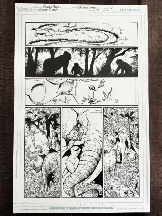George Perez Art For Worlds Finest 7 Inked By Sandra Hope