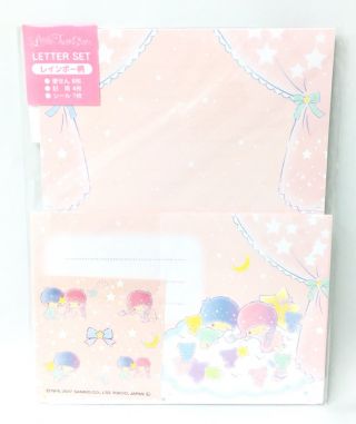 Sanrio Little Twin Stars Letter Writing Set Kiki Lala Stationery Gift Cute Japan