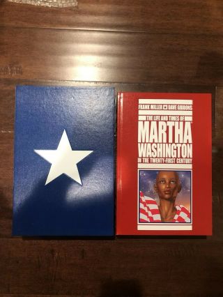 The Life And Times Of Martha Washington Hardcover Hc W/slipcase Slipcover
