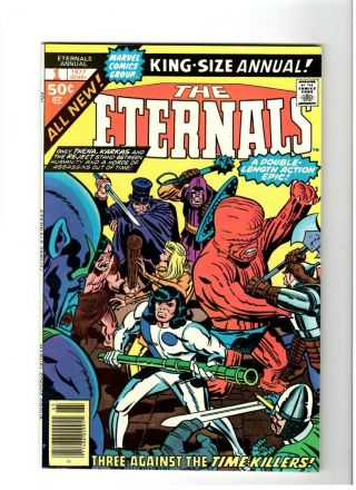 Eternals Annual 1 Jack Kirby 9.  6