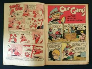 1945 MAR.  - APR.  NO.  16 DELL COMIC OUR GANG TOM & JERRY,  10 CENTS RARE 3