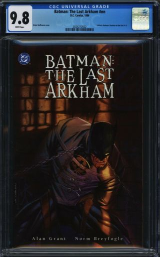 Batman: The Last Arkham Nn Cgc 9.  8 Collects Batman: Shadow Of The Bat 1 - 4