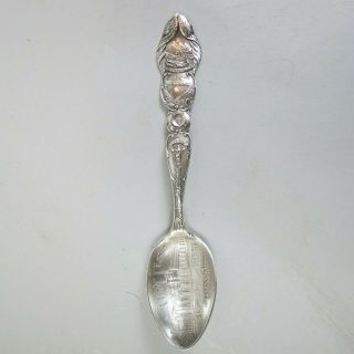 1909 Alaska Yukon Pacific Exposition Sterling Silver Souvenir Spoon