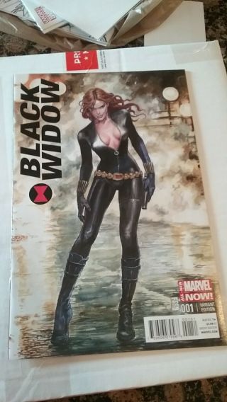 Black Widow 1 Very Rare 1/100 Milo Manara Variant 2014 Series
