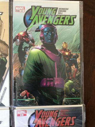 Young Avengers 1 - 8 Heinberg Cheung Dell 4