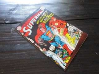 Superman 199 - - 1st Superman & Flash Race Dc 1967