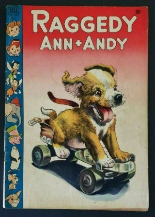 1948 July No.  26 Dell Comic Raggedy Ann,  Andy 10 Cents Rare