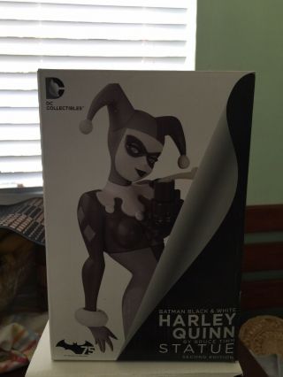 Dc Collectibles Batman Black And White Harley Quinn By Bruce Timm Second Edition