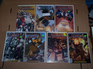 Transformers Infiltration 0 1 2 3 4 5 6 - Guido Guidi Cover B Complete Run - Idw