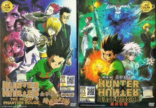 Hunter X Hunter 2013 The Last Mission And Phantom Rogue The Movie Dvd Eng Subs
